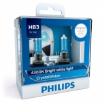  Philips Crystal Vision Галогенная автомобильная лампа Philips HB3 9005 (2шт.)